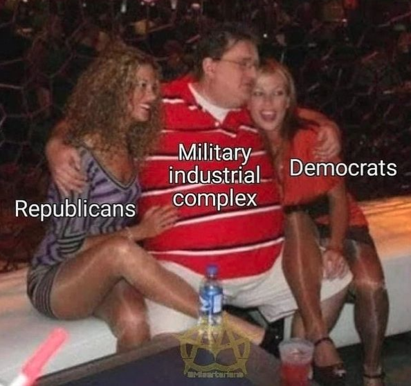 military-industrial-complex meme